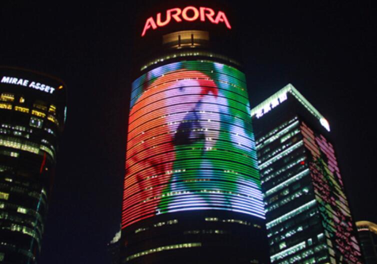 上海震旦led大屏广告